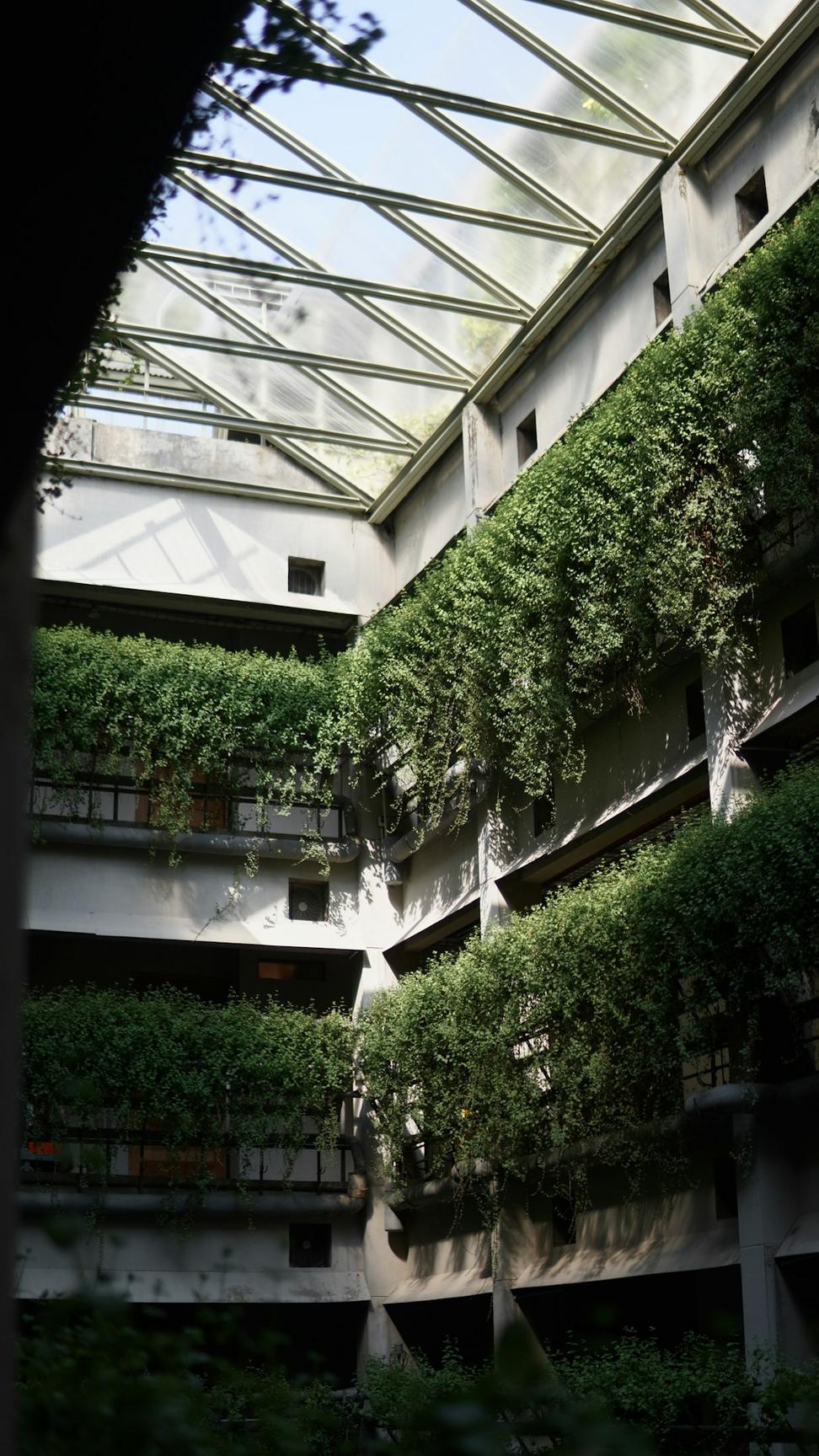Central courtyard